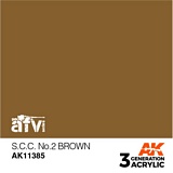 AK Interactive 11385 3G SCC No2 Brown