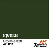 AK Interactive 11412 3G Medium Green