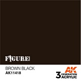 AK Interactive 11418 3G Brown Black