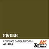AK Interactive 11433 3G US Olive Base Uniform