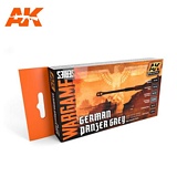 AK Interactive 1160 German Panzer Grey Colors Set