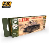 AK Interactive 4230 MERDC Camouflage Colors