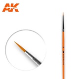 AK Interactive 601 Round Brush 3-0 Synthetic