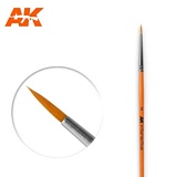 AK Interactive 604 Round Brush 2 Synthetic