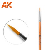 AK Interactive 605 Round Brush 4 Synthetic