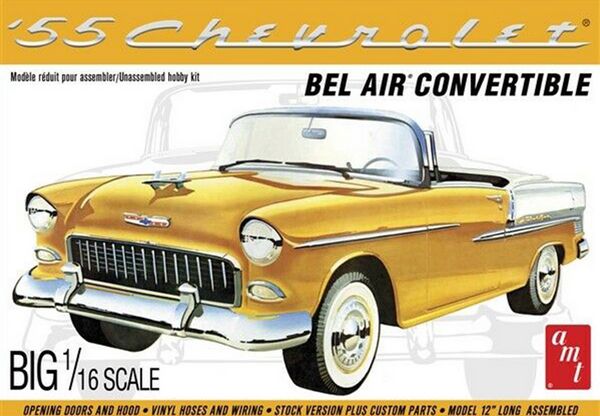 AMT 1134 1955 Chevy Bel Air Convertible