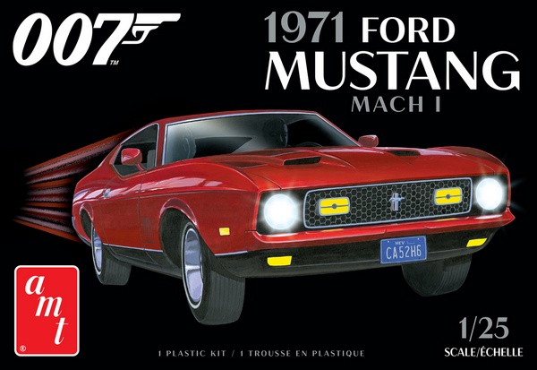 AMT 1187 007 James Bond 1971 Ford Mustang Mach I