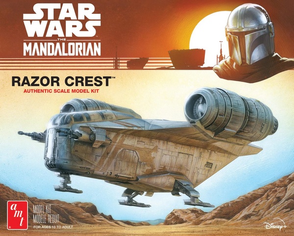 AMT 1273 Mandalorian Razor Crest Star Wars