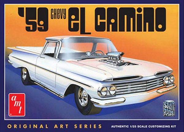 AMT 1058 1-25 1959 Chevy El Camino Original Art Series