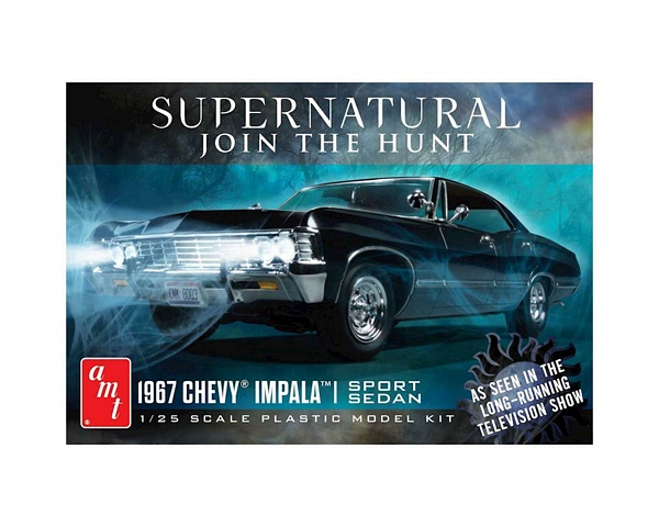 AMT 1124 1967 Chevy Impala 4 Door Supernatural