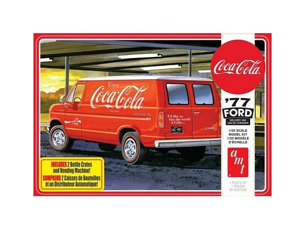 AMT 1173 1977 Ford Delivery Van with Vending Machine Coca-Cola