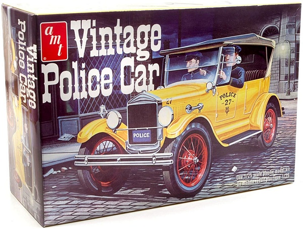 AMT 1182 1927 Ford T Vintage Police