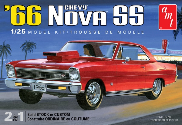 AMT 1198 1966 Chevy Nova SS