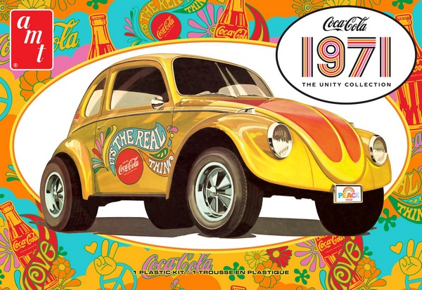 AMT 1284 1971 Coca Cola Volkswagen VW Superbug Gasser Unity Graphics