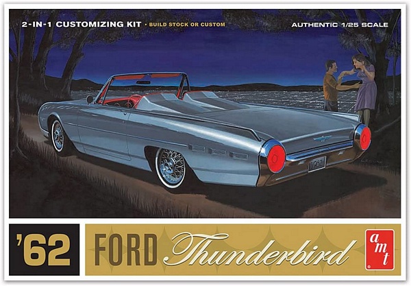 AMT 682 1962 Ford Thunderbird 2n1 Stock or Custom