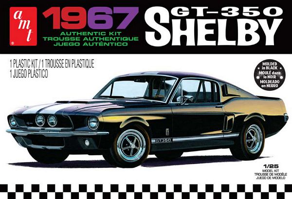 AMT 834 1-25 1967 GT 350 Shelby Plastic Model Kit