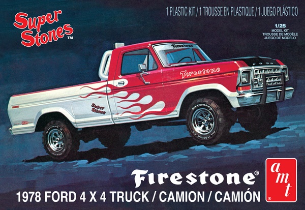 AMT 858 Firestone Super Stones 1978 Ford 4x4 Pickup Round 2