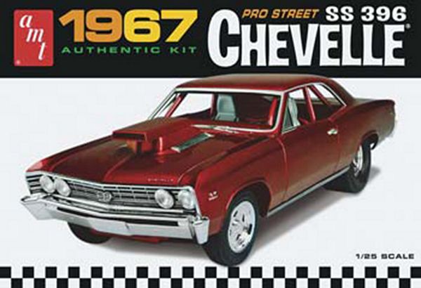 AMT 876 1-25 1967 Chevy Chevelle Pro Street