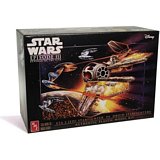 AMT 1436 Star Wars Jedi Starfighter vs Droid Fighters