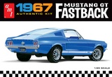 AMT 1241 1967 FORD MUSTANG GT FASTBACK