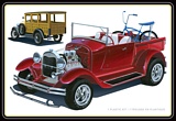 AMT 1269 1929 FORD WOODY PICKUP