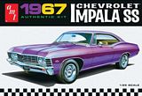 AMT 981 1-25 1967 Chevy Impala SS Stock