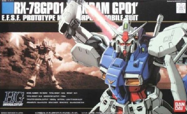Bandai 77165 RX-78 GP01 Zephyranthes Gundam