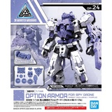 Bandai 2530622 30MM Option Armor for Spy Drone for Rabiot, Purple