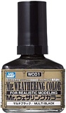 Bandai WC01 Mr Weathering Color Multi Black