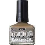 Bandai WC07 Mr Weathering Color Grayish Brown