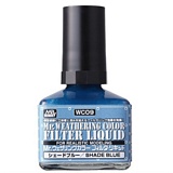 Bandai WC09 Mr Weathering Color Filter Liquid Shade Blue