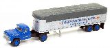 Classic Metal Works 31170 Ford Tractor with Covered Wagon Trailer