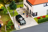 Faller FA170317 PREMIUM Road film Cobblestones, grey mottled