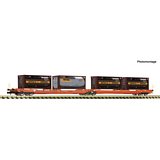 Fleischmann 6660052 Articulated Double-Pocket Wagon T3000e Wascosa