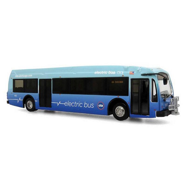 Iconic Replicas 870336 Proterra ZX-5 Bus