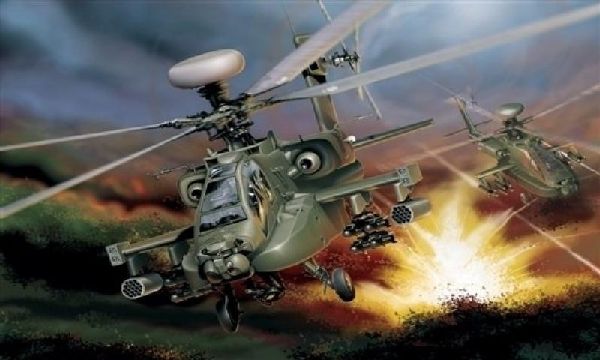 Italeri 550863 AH64D Longbow Apache