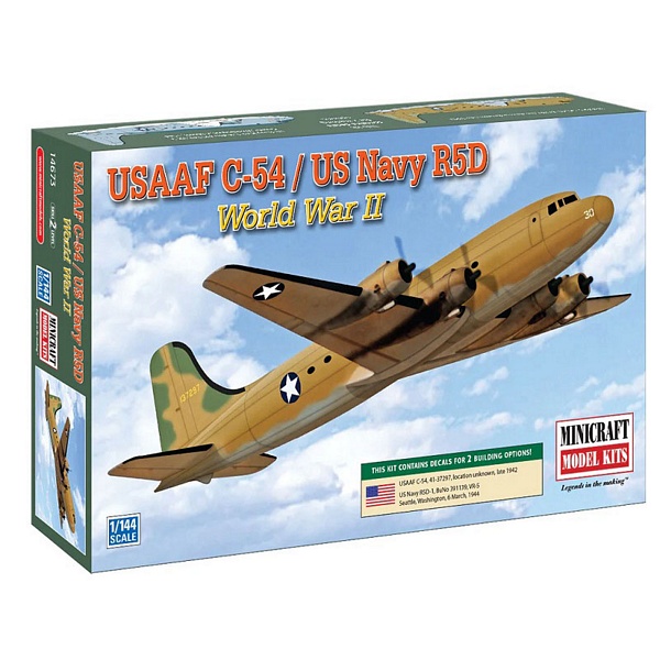 MiniCraft 14673 WW2 C54 USAAF and USN