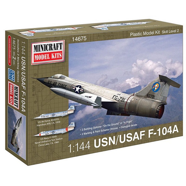 MiniCraft 14675 F104A USAF