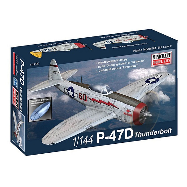 Minicraft 14722 P-47D Thunderbolt