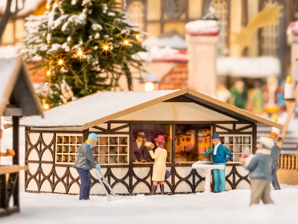 Noch NO14392 Christmas Market Stall for H0