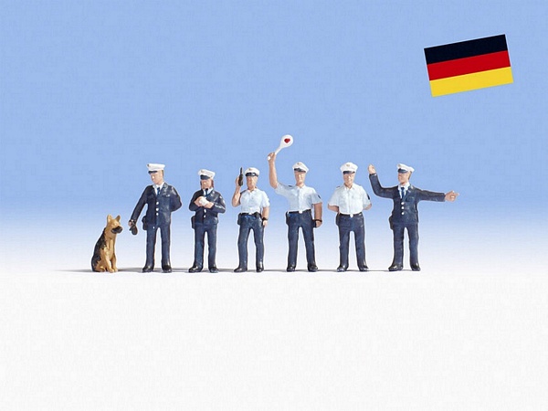 Noch NO15091 Police officers for H0