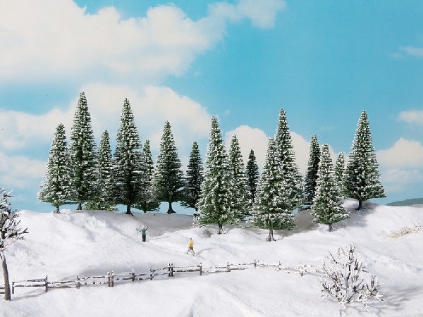 Noch NO24682 Snowy Fir Trees for 0-H0-TT