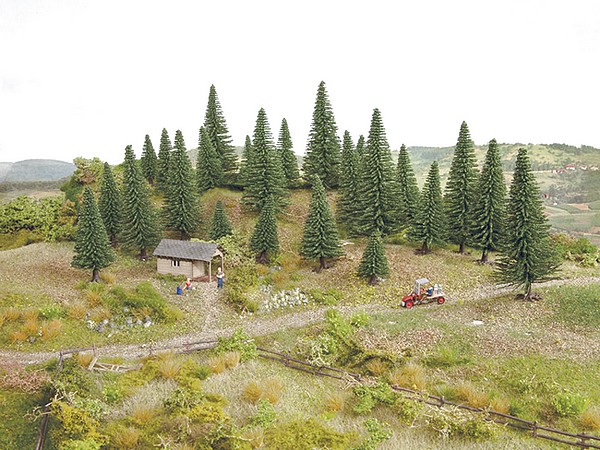 Noch NO26820 Model Fir Trees for H0-TT