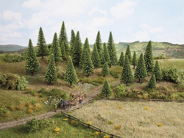 Noch NO26825 Model Spruce Trees for H0-TT