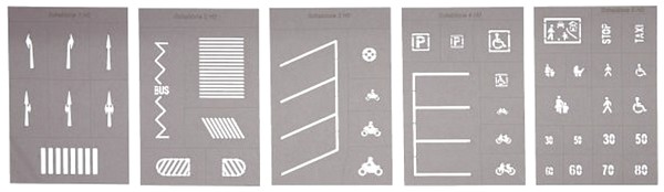 Noch NO48600 Street Marking Templates for TT