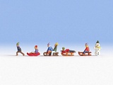 Noch NO15819 Children in the Snow for H0