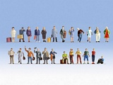 Noch NO16101 XL Figures Set Travellers for H0