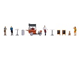 Noch NO16230 Themed Figures Set Coffee Stall for H0