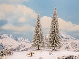Noch NO21966 Snowy Fir Trees for 0-H0-TT-N
