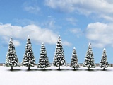 Noch NO25087 Snowy Fir Trees for H0-TT-N-Z